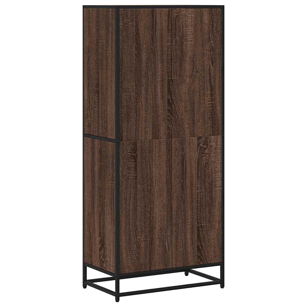 vidaXL Bibliotecă, stejar maro, 60x35x139 cm, lemn prelucrat