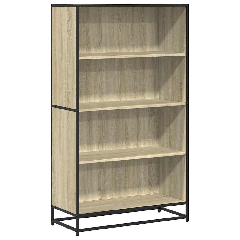 vidaXL Bibliotecă, stejar sonoma, 80,5x35x139 cm, lemn prelucrat vidaXL Bibliotecă, stejar sonoma, 80,5x35x139 cm, lemn prelucrat