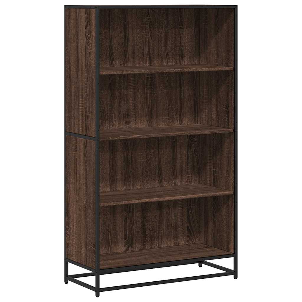 vidaXL Bibliotecă, stejar maro, 80,5x35x139 cm, lemn prelucrat vidaXL Bibliotecă, stejar maro, 80,5x35x139 cm, lemn prelucrat