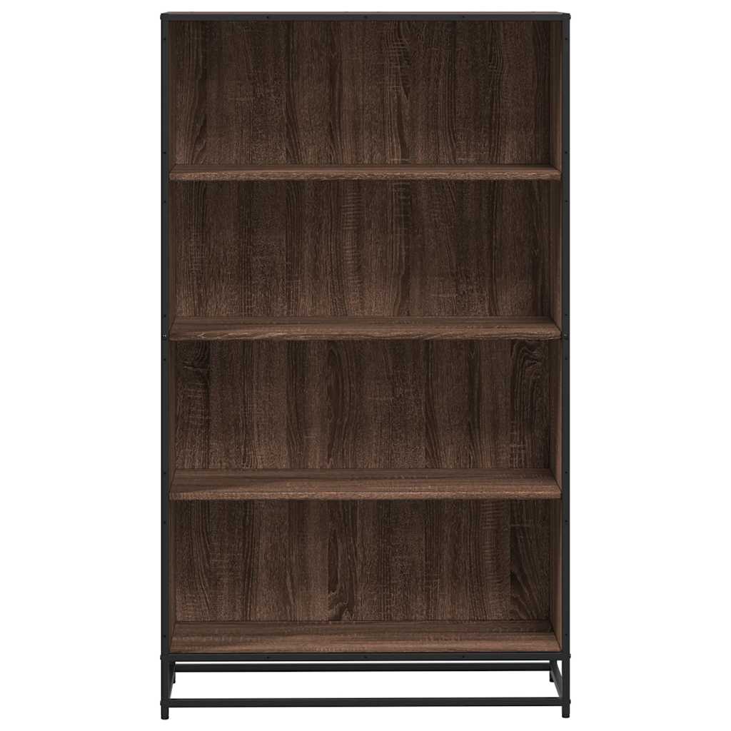 vidaXL Bibliotecă, stejar maro, 80,5x35x139 cm, lemn prelucrat vidaXL Bibliotecă, stejar maro, 80,5x35x139 cm, lemn prelucrat