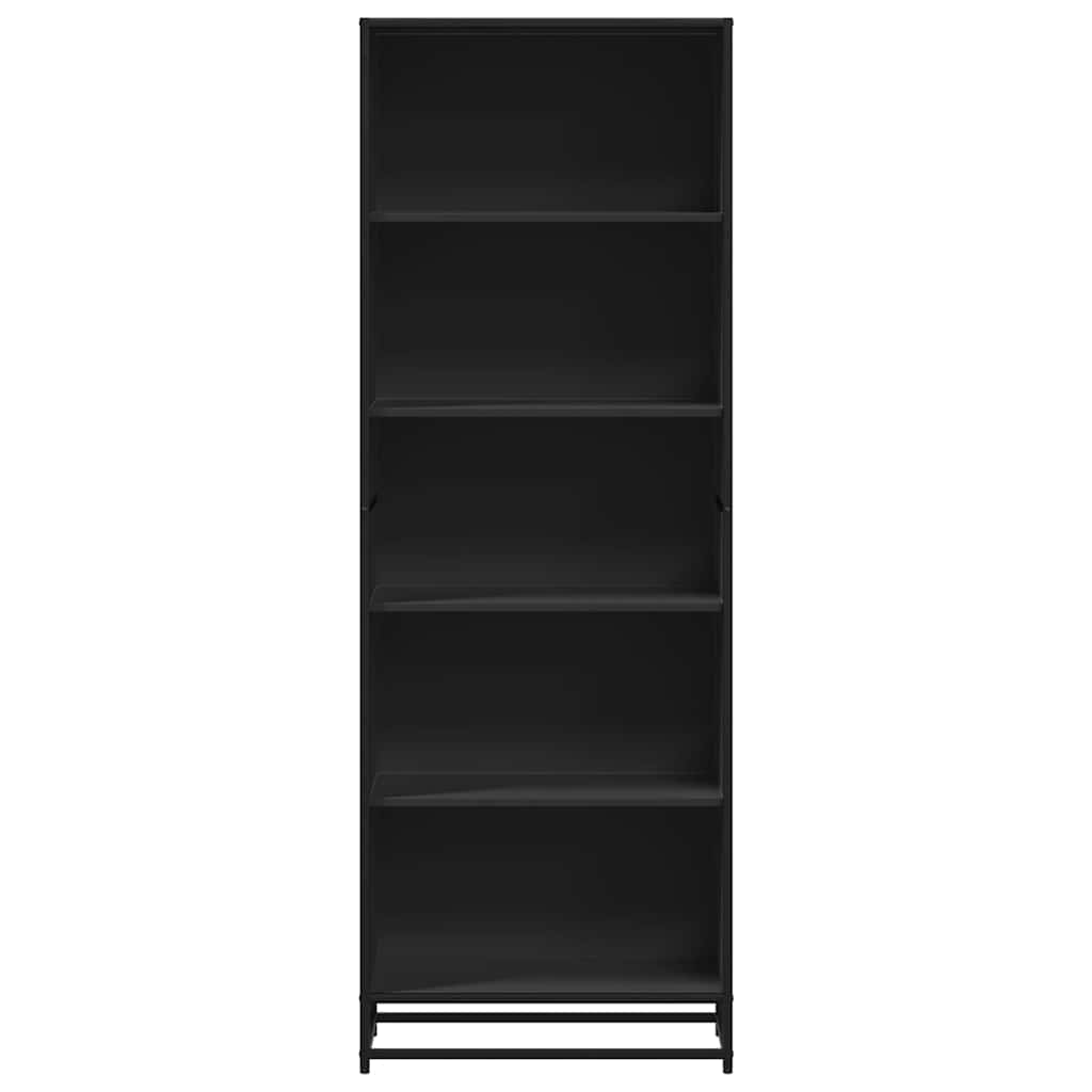 vidaXL Bibliotecă, negru, 60x35x170,5 cm, lemn prelucrat vidaXL Bibliotecă, negru, 60x35x170,5 cm, lemn prelucrat