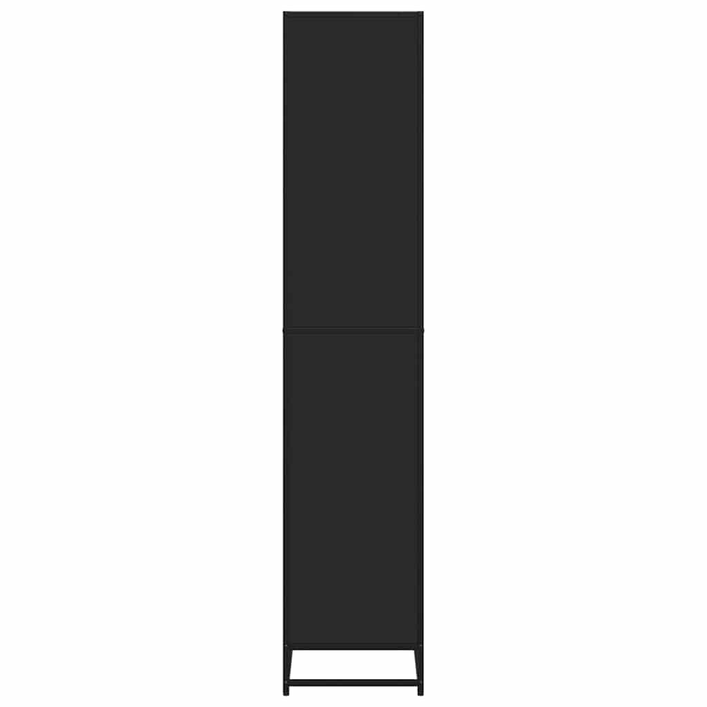 vidaXL Bibliotecă, negru, 60x35x170,5 cm, lemn prelucrat vidaXL Bibliotecă, negru, 60x35x170,5 cm, lemn prelucrat