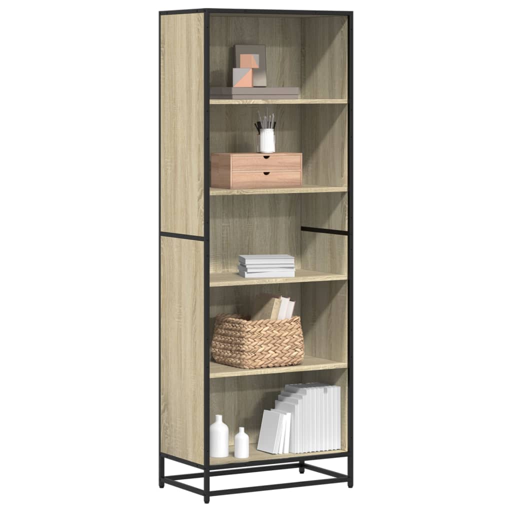 vidaXL Bibliotecă, stejar sonoma, 60x35x170,5 cm, lemn prelucrat vidaXL Bibliotecă, stejar sonoma, 60x35x170,5 cm, lemn prelucrat