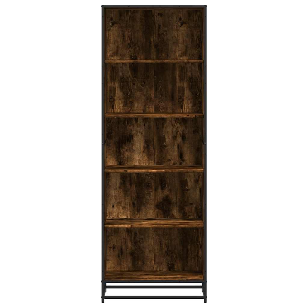 vidaXL Bibliotecă, stejar fumuriu, 60x35x170,5 cm, lemn prelucrat vidaXL Bibliotecă, stejar fumuriu, 60x35x170,5 cm, lemn prelucrat