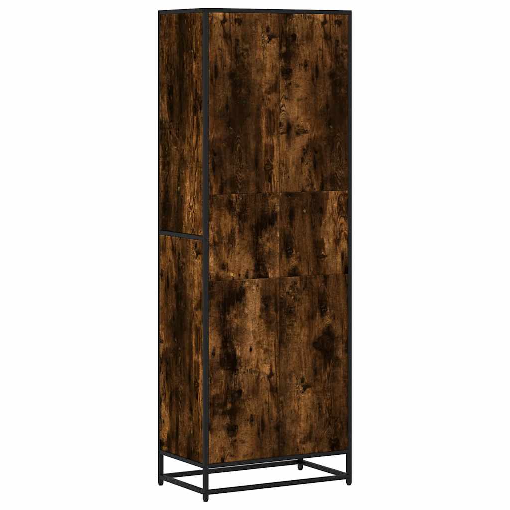 vidaXL Bibliotecă, stejar fumuriu, 60x35x170,5 cm, lemn prelucrat vidaXL Bibliotecă, stejar fumuriu, 60x35x170,5 cm, lemn prelucrat