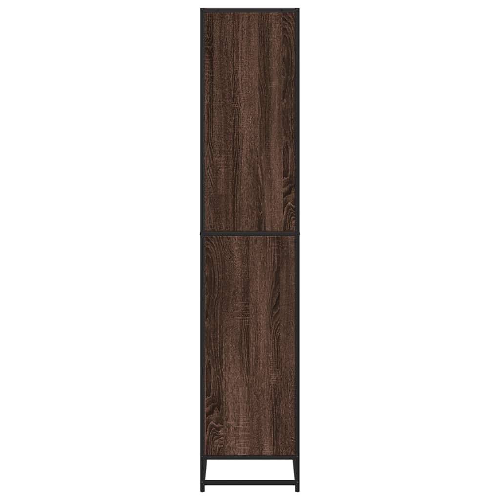 vidaXL Bibliotecă, stejar maro, 60x35x170,5 cm, lemn prelucrat vidaXL Bibliotecă, stejar maro, 60x35x170,5 cm, lemn prelucrat