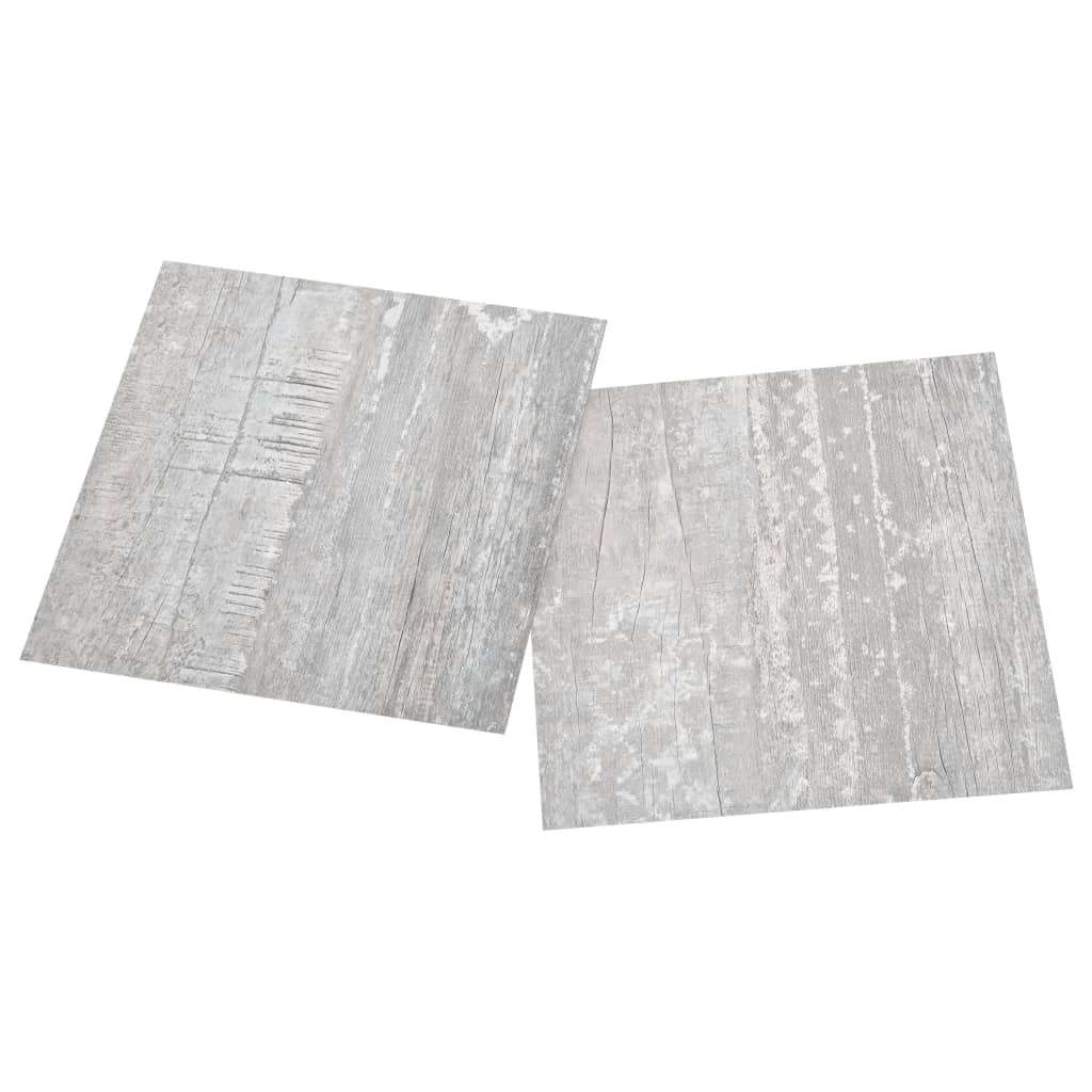 vidaXL Plăci de pardoseală autoadezive, 20 buc., gri, PVC, 1,86 m² vidaXL Plăci de pardoseală autoadezive, 20 buc., gri, PVC, 1,86 m²