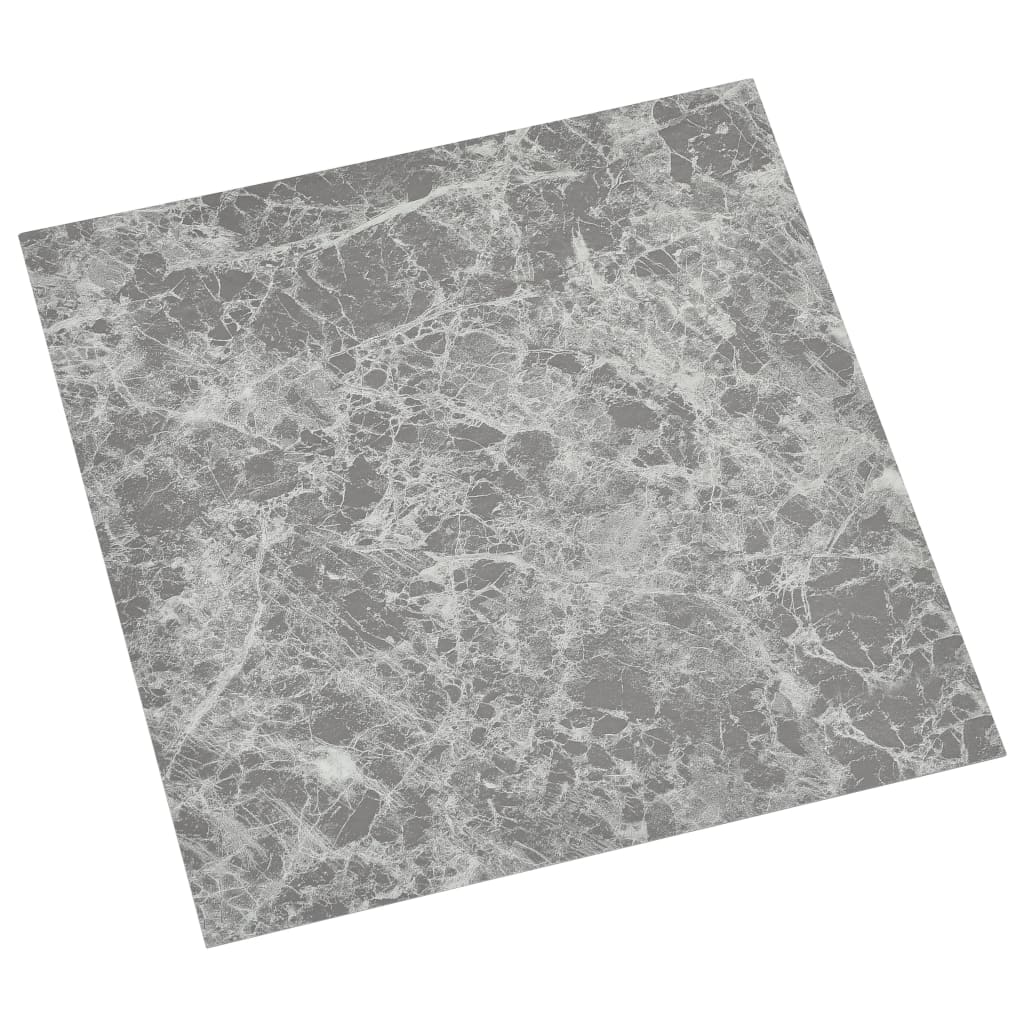 vidaXL Plăci de pardoseală autoadezive,20 buc., gri beton,PVC,1,86 m²