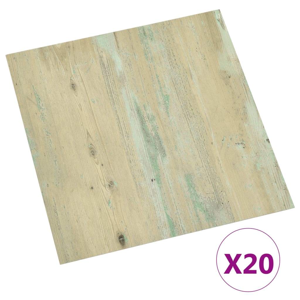 vidaXL Plăci pardoseală autoadezive 20 buc. maro deschis PVC 1,86 m² vidaXL Plăci pardoseală autoadezive 20 buc. maro deschis PVC 1,86 m²