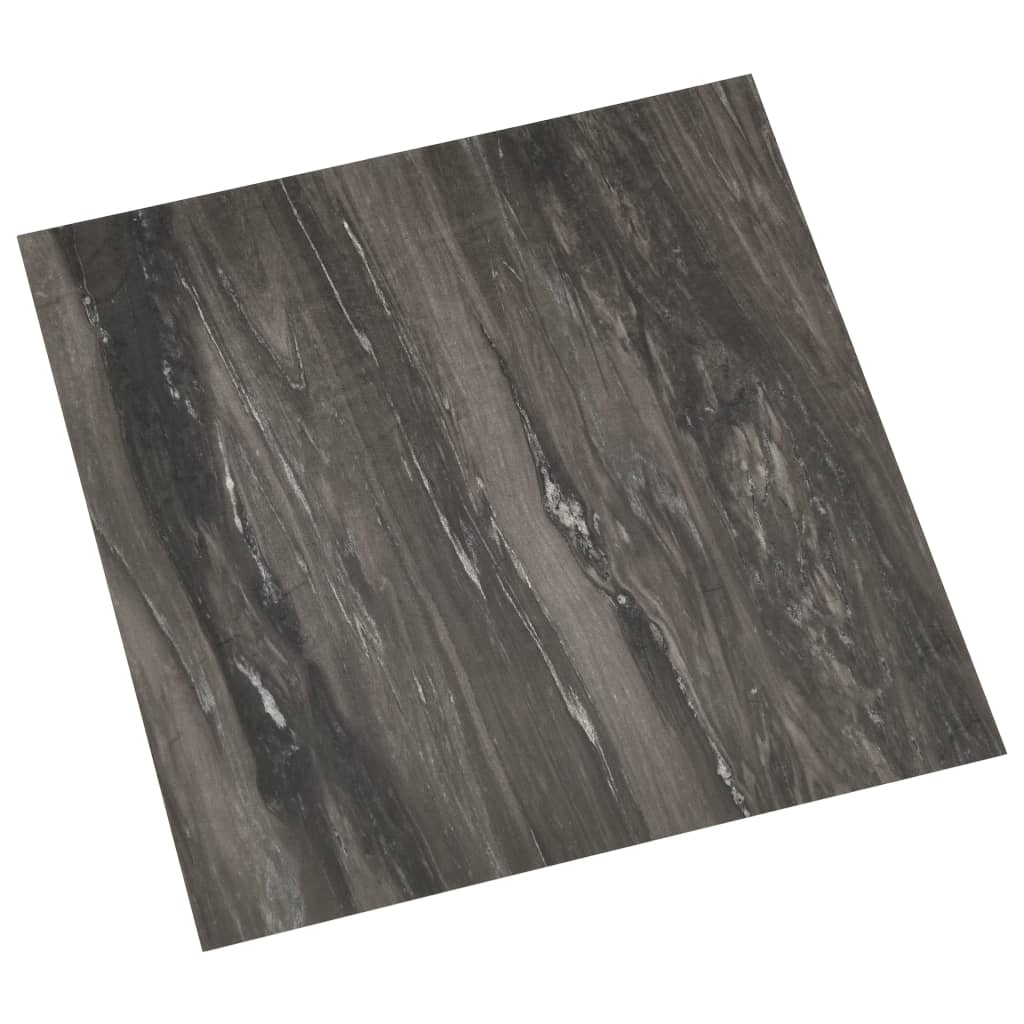 vidaXL Plăci de pardoseală autoadezive,20 buc.,gri închis,PVC,1,86 m² vidaXL Plăci de pardoseală autoadezive,20 buc.,gri închis,PVC,1,86 m²