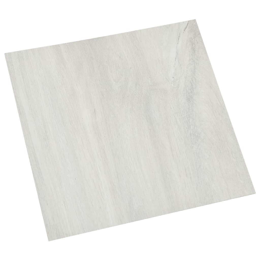 vidaXL Plăci de pardoseală autoadezive, 20 buc., crem, PVC, 1,86 m² vidaXL Plăci de pardoseală autoadezive, 20 buc., crem, PVC, 1,86 m²