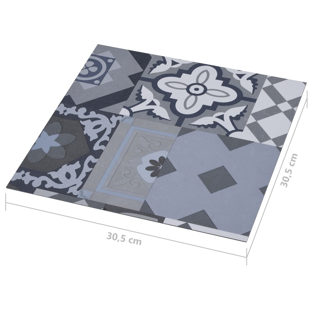 vidaXL Plăci de pardoseală autoadezive, 20 buc., colorat, PVC 1,86 m² vidaXL Plăci de pardoseală autoadezive, 20 buc., colorat, PVC 1,86 m²