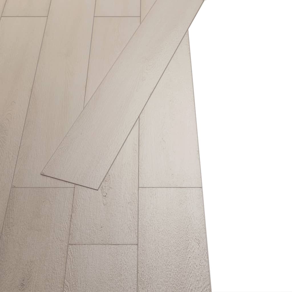 vidaXL Plăci pardoseală autoadezive stejar alb clasic 5,21 m² 2 mm PVC vidaXL Plăci pardoseală autoadezive stejar alb clasic 5,21 m² 2 mm PVC