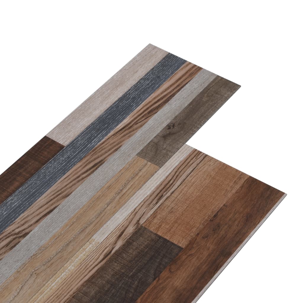 vidaXL Plăci pardoseală autoadezive, multicolor, 5,21 m², 2 mm, PVC vidaXL Plăci pardoseală autoadezive, multicolor, 5,21 m², 2 mm, PVC