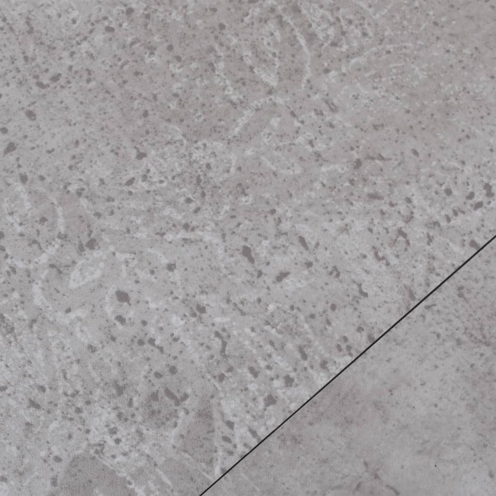 vidaXL Plăci pardoseală autoadezive, gri pământiu, 5,21 m², 2 mm, PVC vidaXL Plăci pardoseală autoadezive, gri pământiu, 5,21 m², 2 mm, PVC