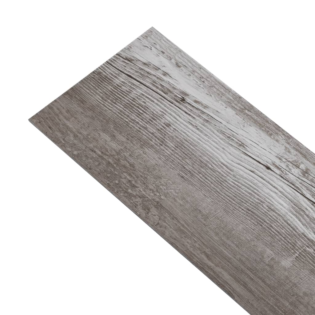 vidaXL Plăci pardoseală autoadezive, lemn maro mat, 5,21 m², 2 mm, PVC vidaXL Plăci pardoseală autoadezive, lemn maro mat, 5,21 m², 2 mm, PVC