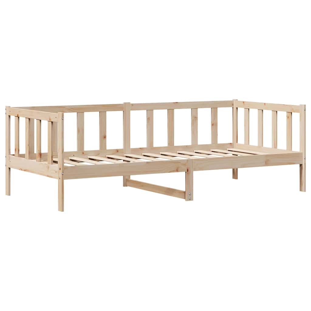 vidaXL Pat de zi cu sertare, 90x190 cm, lemn masiv de pin