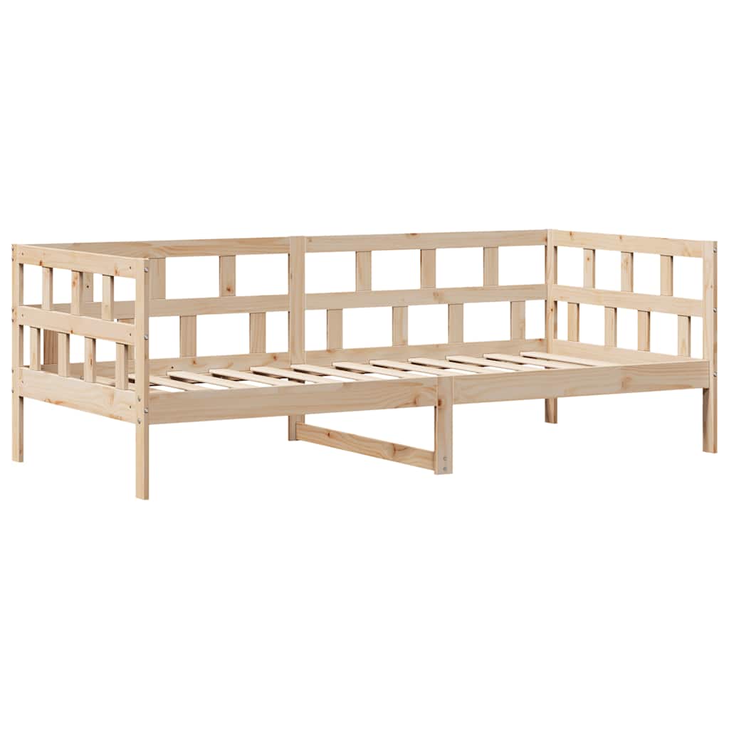 vidaXL Pat de zi cu sertare, 90x190 cm, lemn masiv de pin