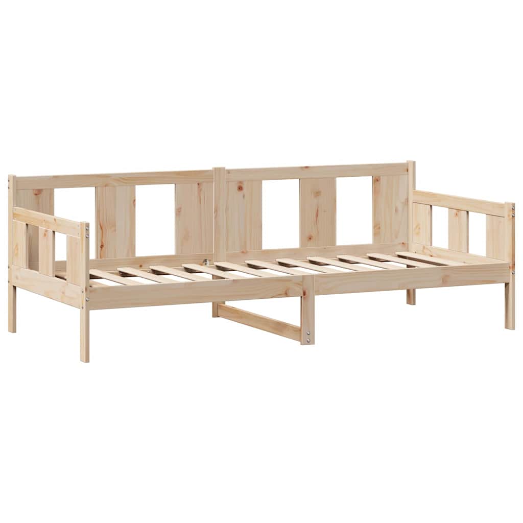 vidaXL Pat de zi cu sertare, 90x190 cm, lemn masiv de pin