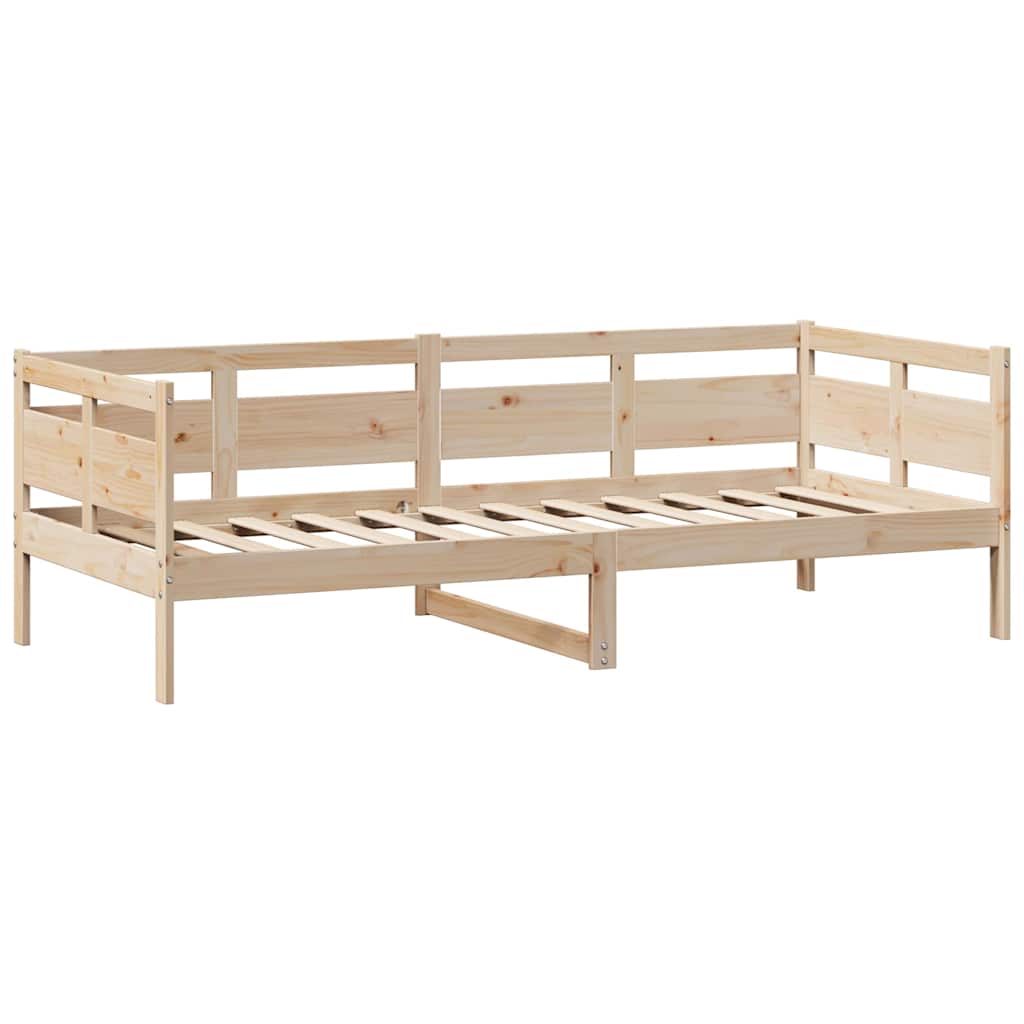 vidaXL Pat de zi cu sertare, 90x190 cm, lemn masiv de pin