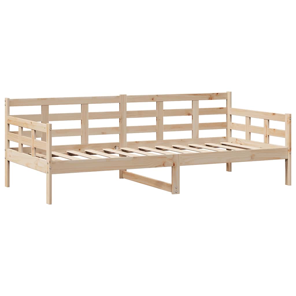 vidaXL Pat de zi cu sertare, 90x190 cm, lemn masiv de pin