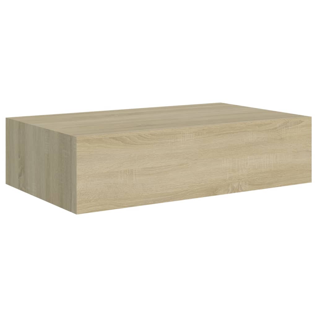 vidaXL Dulap de perete cu sertar, stejar, 40x23,5x10 cm, MDF vidaXL Dulap de perete cu sertar, stejar, 40x23,5x10 cm, MDF