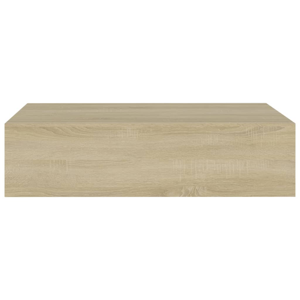 vidaXL Dulap de perete cu sertar, stejar, 40x23,5x10 cm, MDF vidaXL Dulap de perete cu sertar, stejar, 40x23,5x10 cm, MDF