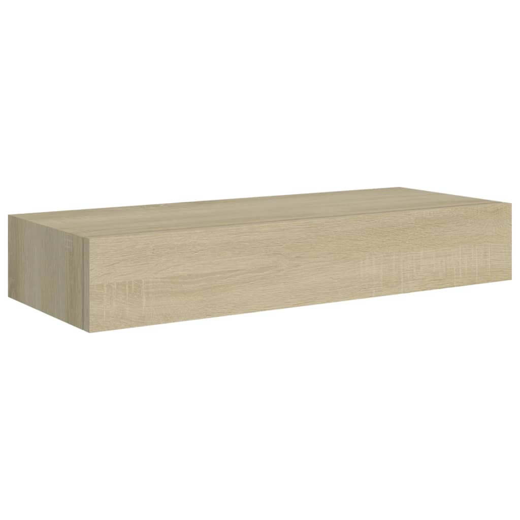 vidaXL Dulap de perete cu sertar, stejar, 60x23,5x10 cm, MDF