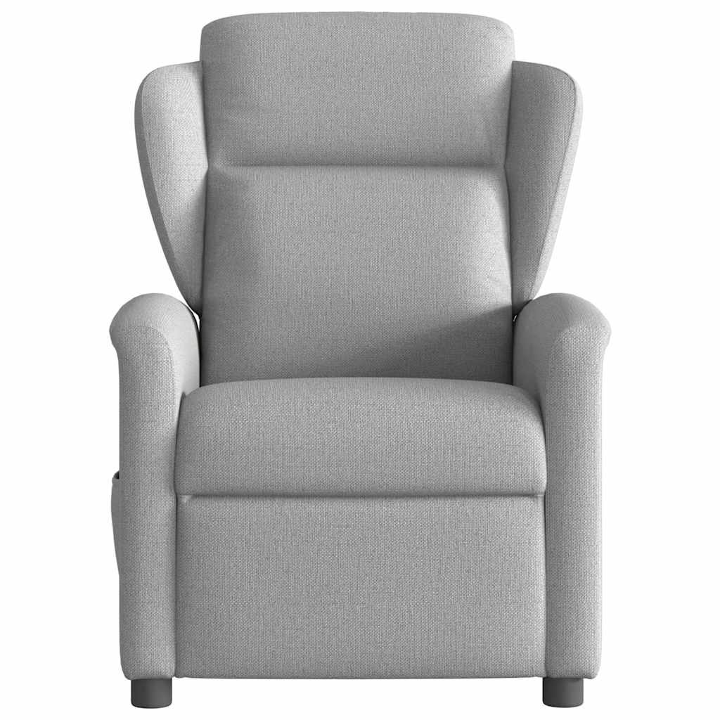 vidaXL Scaun reclinabil electric Cloud Grey Fabric vidaXL Scaun reclinabil electric Cloud Grey Fabric