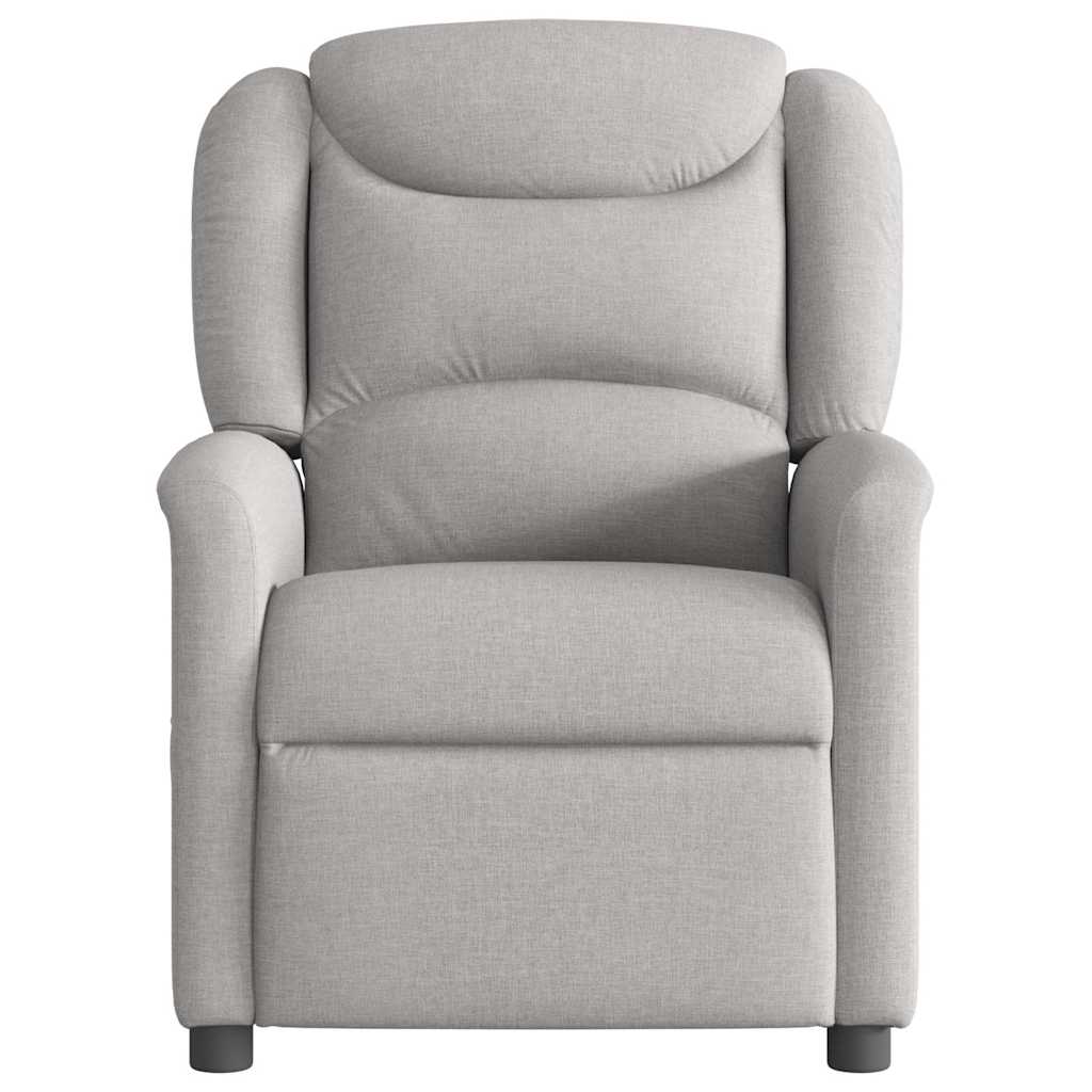 vidaXL Scaun reclinabil electric Cloud Grey Fabric vidaXL Scaun reclinabil electric Cloud Grey Fabric