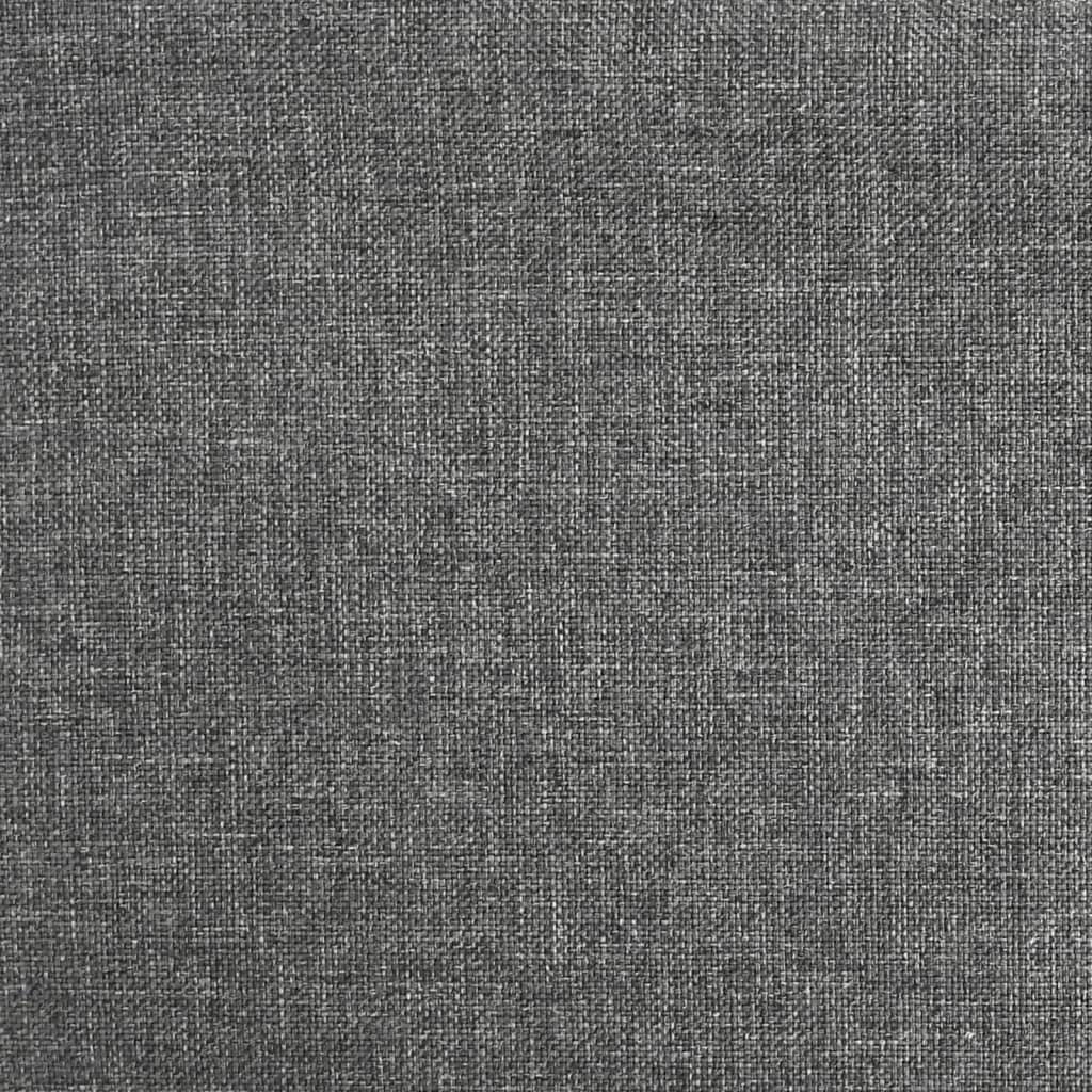vidaXL Scaun balansoar, gri închis, material textil