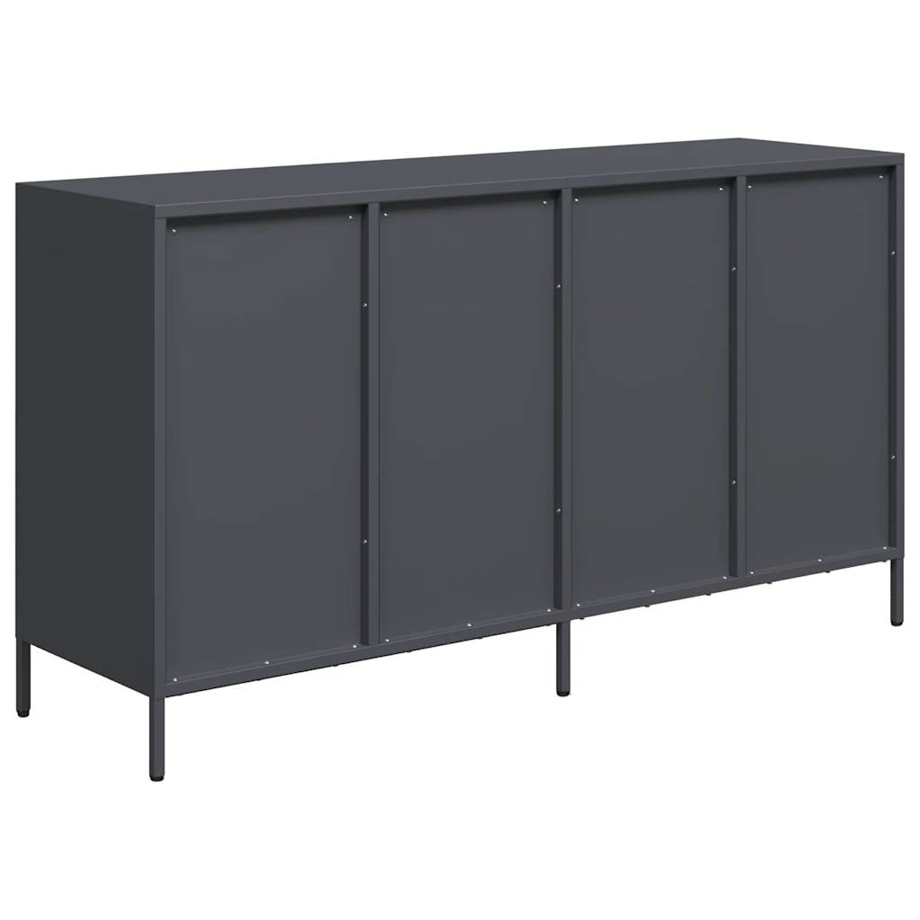 vidaXL Dulap, antracit, 135x39x73,5 cm<br />, oțel laminat la rece