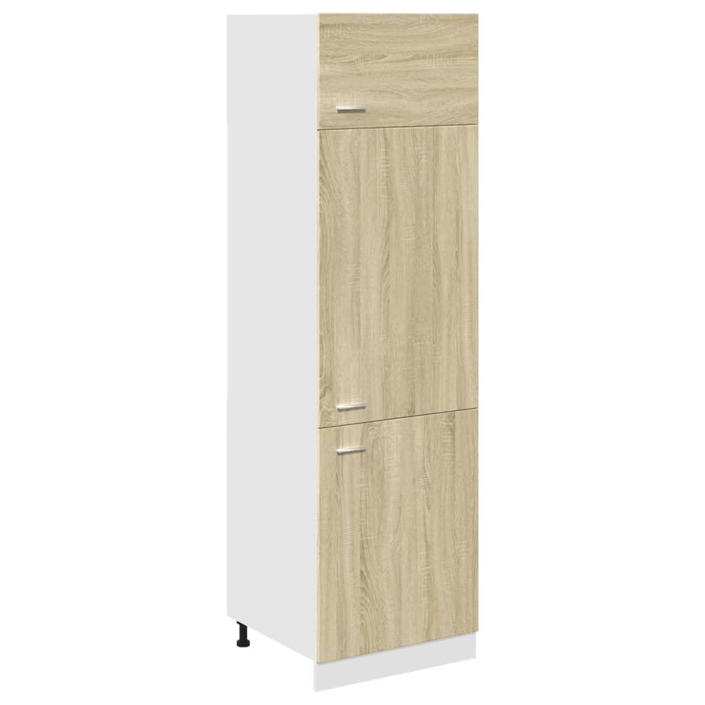 vidaXL Set dulap de bucătărie “Lyon”, 8 piese, stejar sonoma vidaXL Set dulap de bucătărie “Lyon”, 8 piese, stejar sonoma
