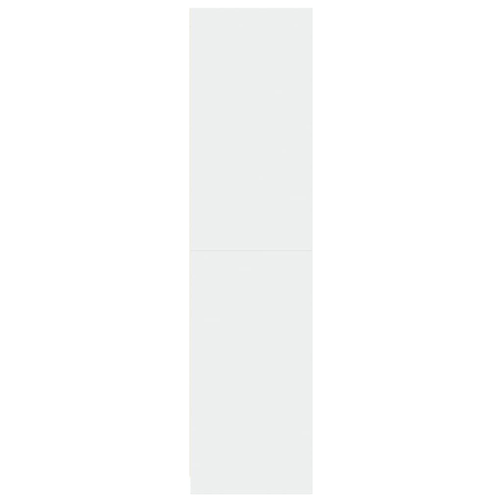 vidaXL Șifonier, alb, 30x50x200 cm, lemn prelucrat