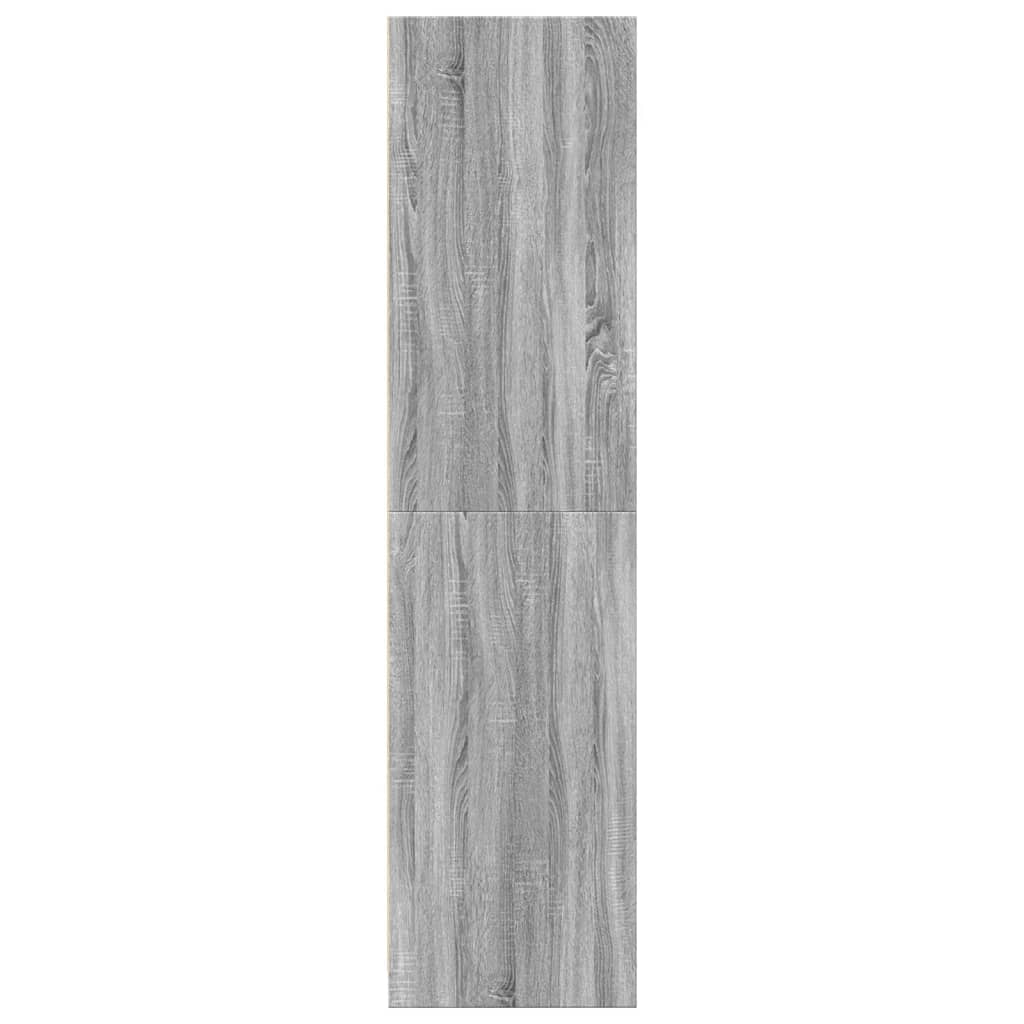 vidaXL Șifonier, gri sonoma, 30x50x200, lemn prelucrat vidaXL Șifonier, gri sonoma, 30x50x200, lemn prelucrat