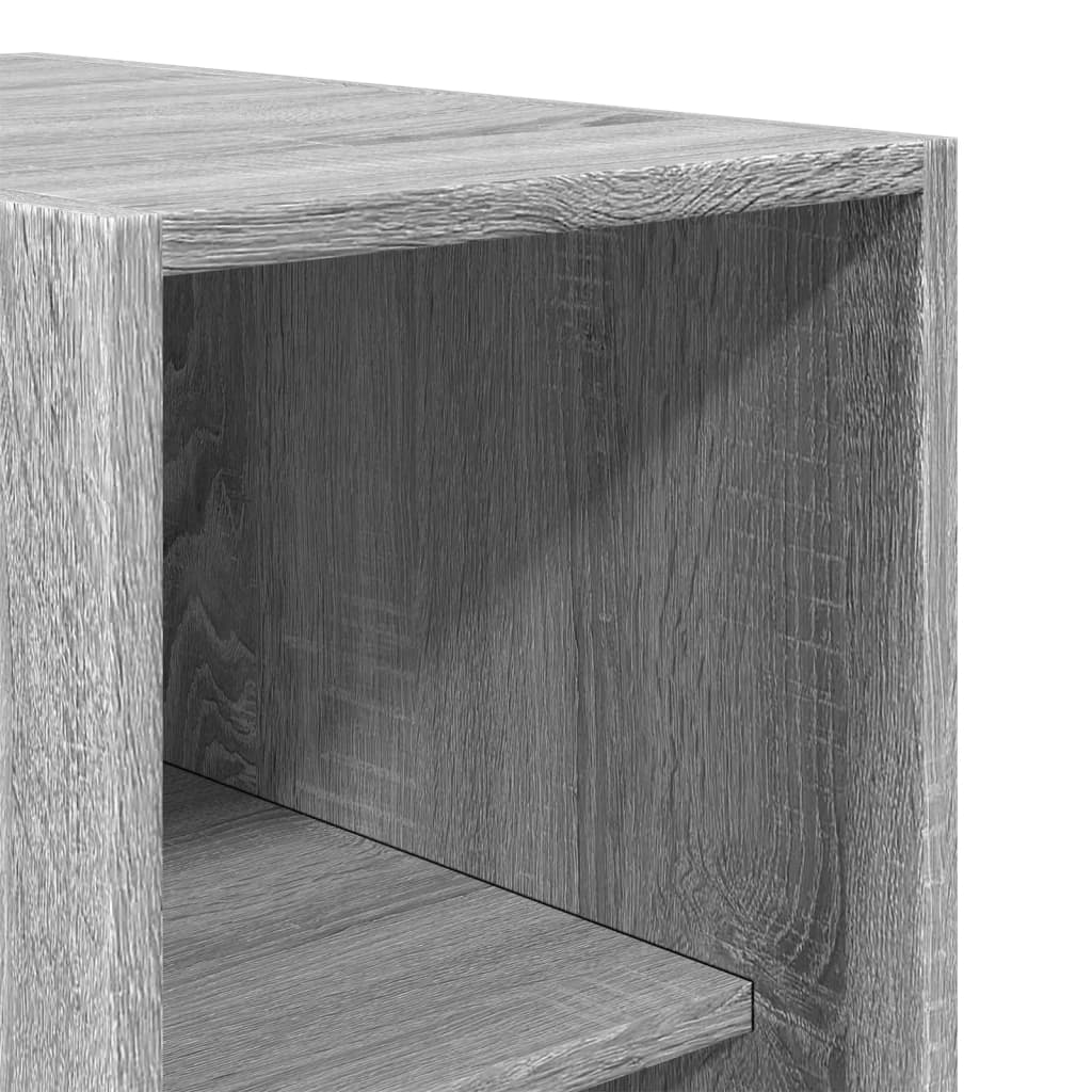 vidaXL Șifonier, gri sonoma, 30x50x200, lemn prelucrat vidaXL Șifonier, gri sonoma, 30x50x200, lemn prelucrat