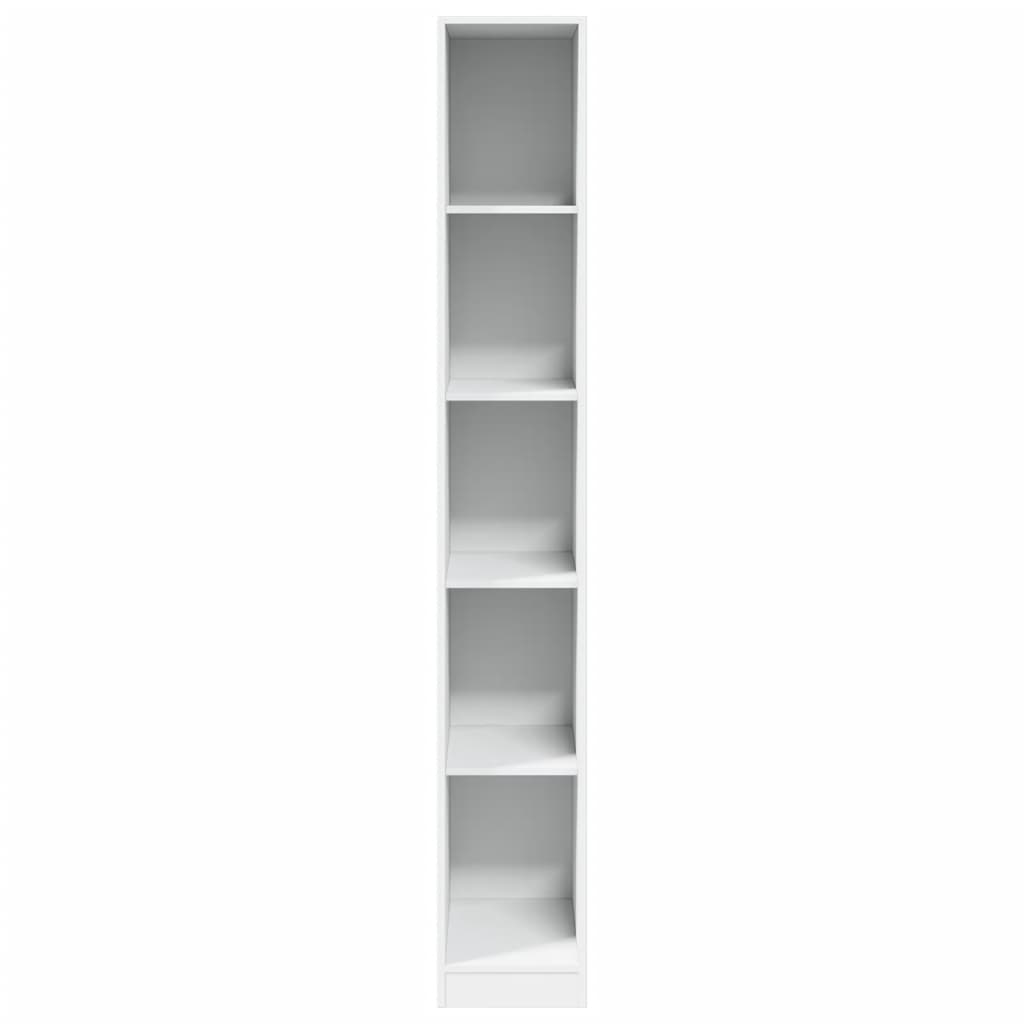 vidaXL Șifonier, alb, 30x50x200 cm, lemn prelucrat vidaXL Șifonier, alb, 30x50x200 cm, lemn prelucrat