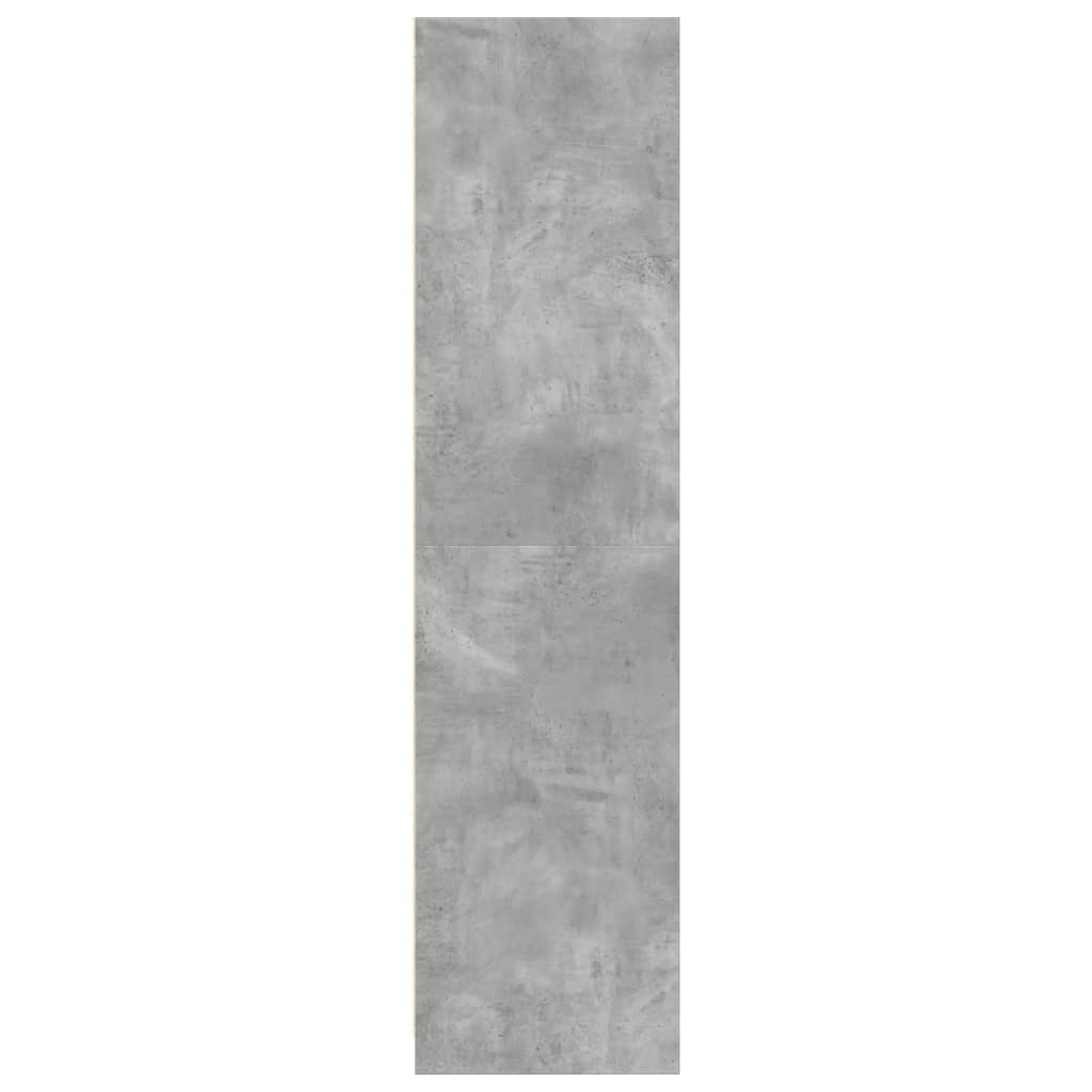 vidaXL Șifonier, gri beton, 50x50x200 cm, PAL vidaXL Șifonier, gri beton, 50x50x200 cm, PAL