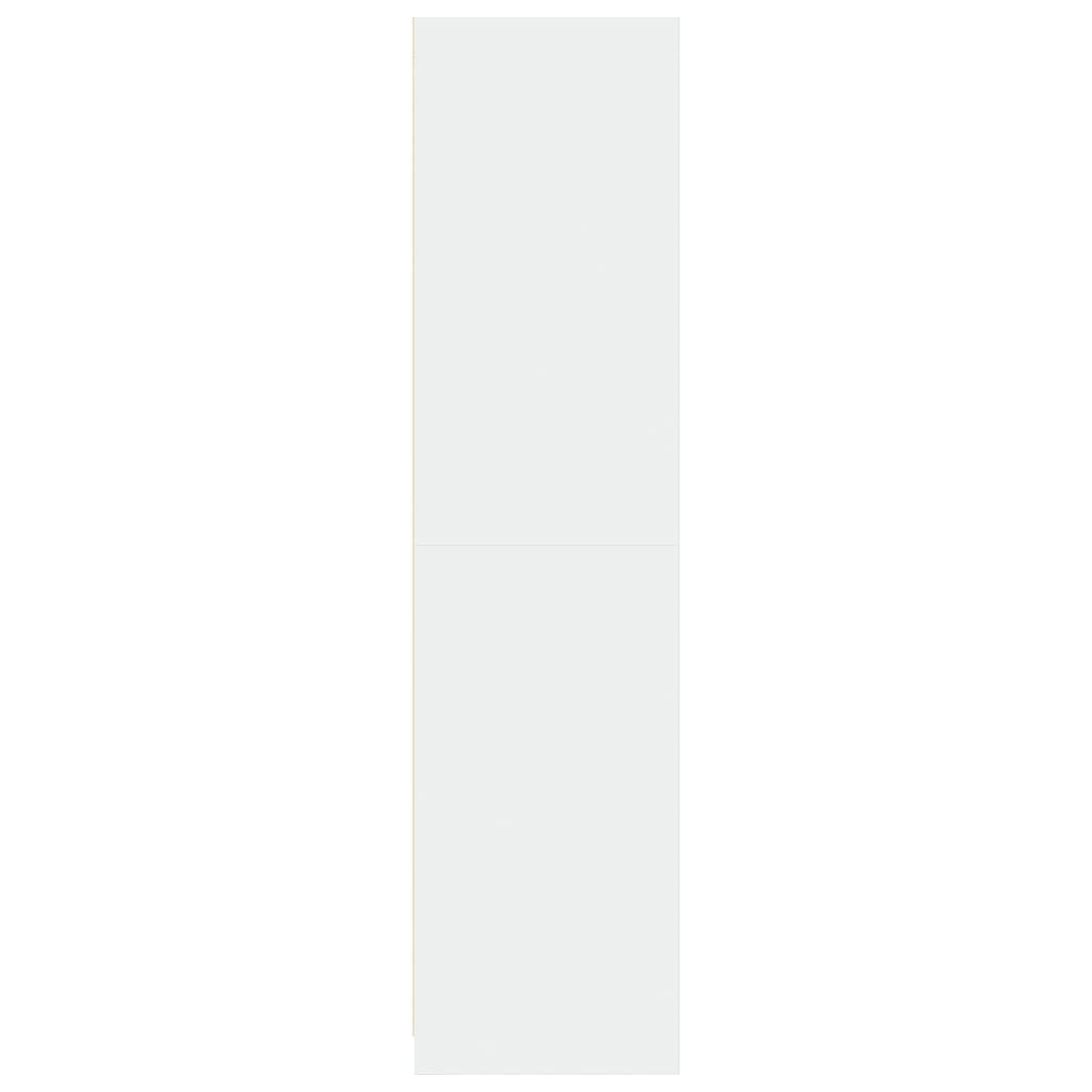 vidaXL Șifonier, alb, 100x50x200 cm, PAL