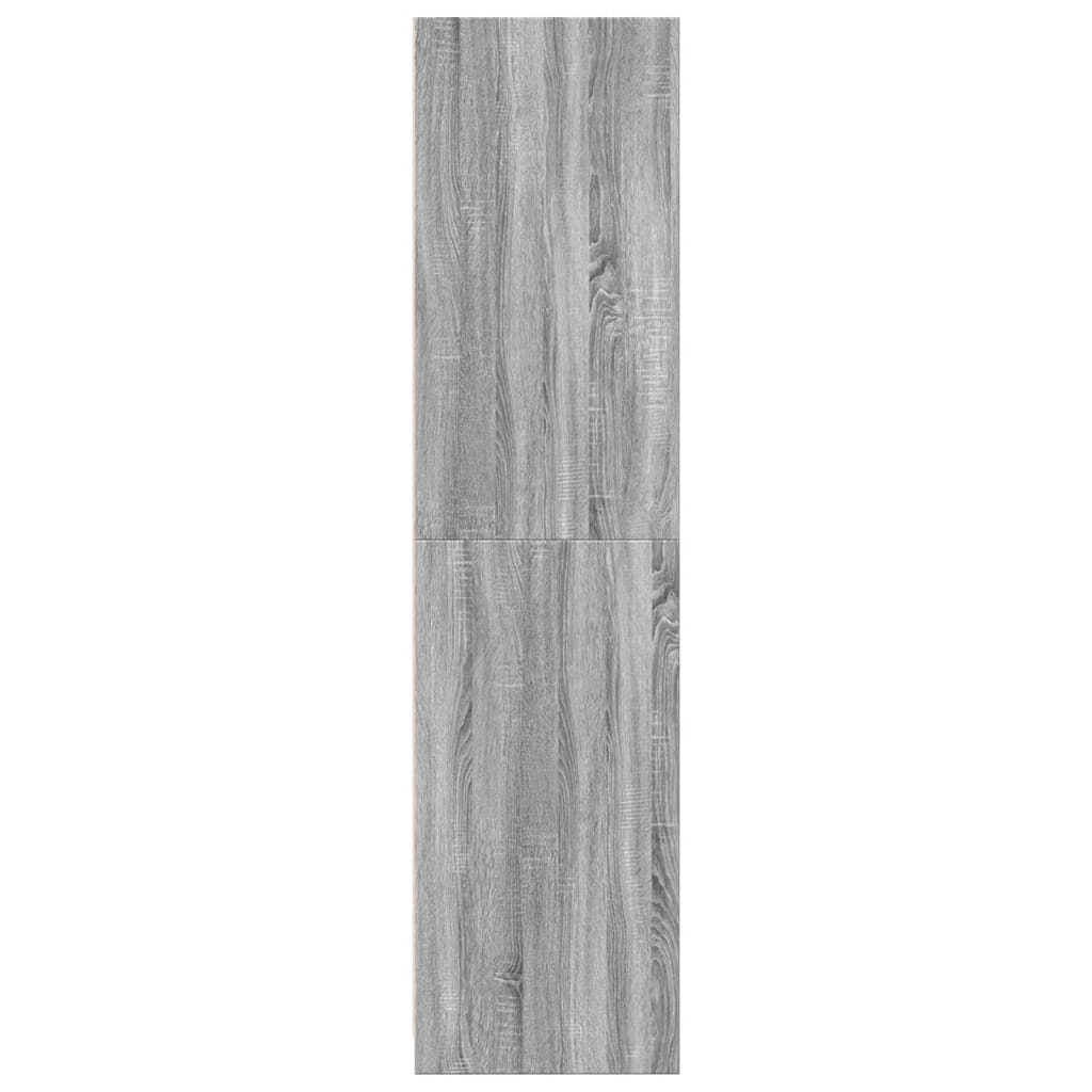 vidaXL Șifonier, gri sonoma, 100x50x200 cm, lemn prelucrat vidaXL Șifonier, gri sonoma, 100x50x200 cm, lemn prelucrat