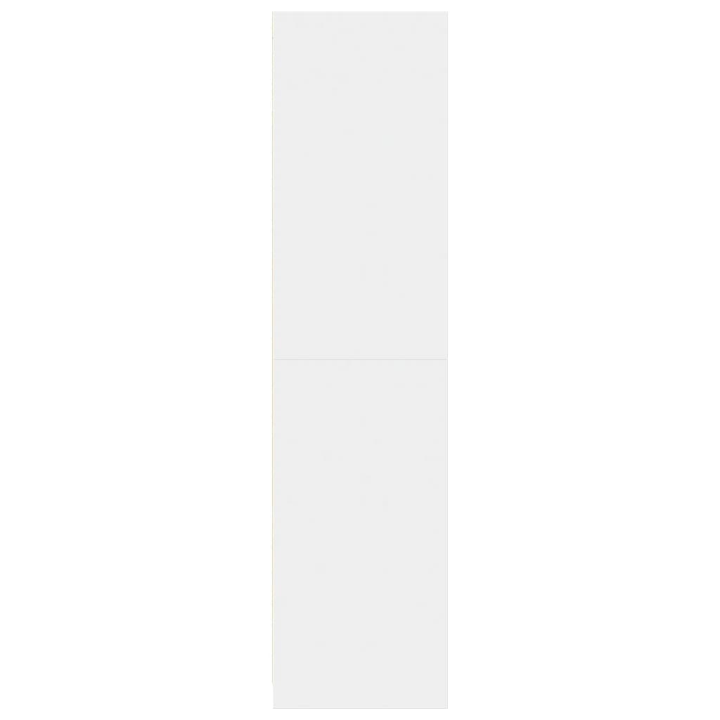 vidaXL Șifonier, alb, 30x50x200 cm, lemn prelucrat vidaXL Șifonier, alb, 30x50x200 cm, lemn prelucrat