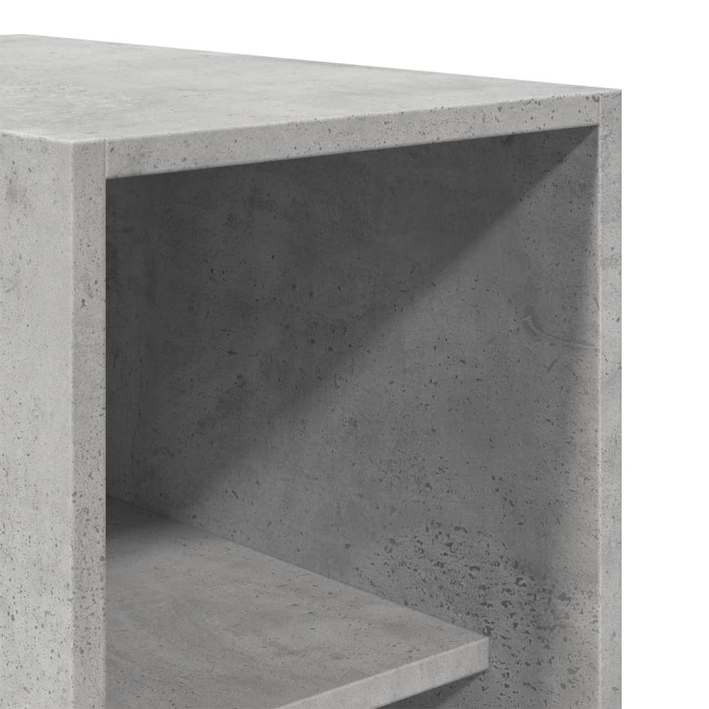 vidaXL Șifonier, gri beton, 30x50x200 cm, lemn prelucrat vidaXL Șifonier, gri beton, 30x50x200 cm, lemn prelucrat