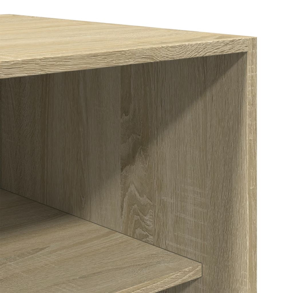 vidaXL Șifonier, stejar sonoma, 50x50x200 cm, lemn prelucrat