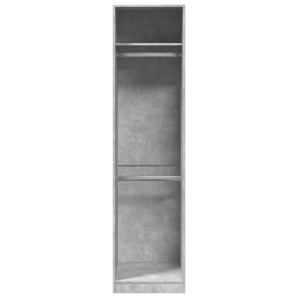 vidaXL Șifonier, gri beton, 50x50x200 cm, PAL vidaXL Șifonier, gri beton, 50x50x200 cm, PAL