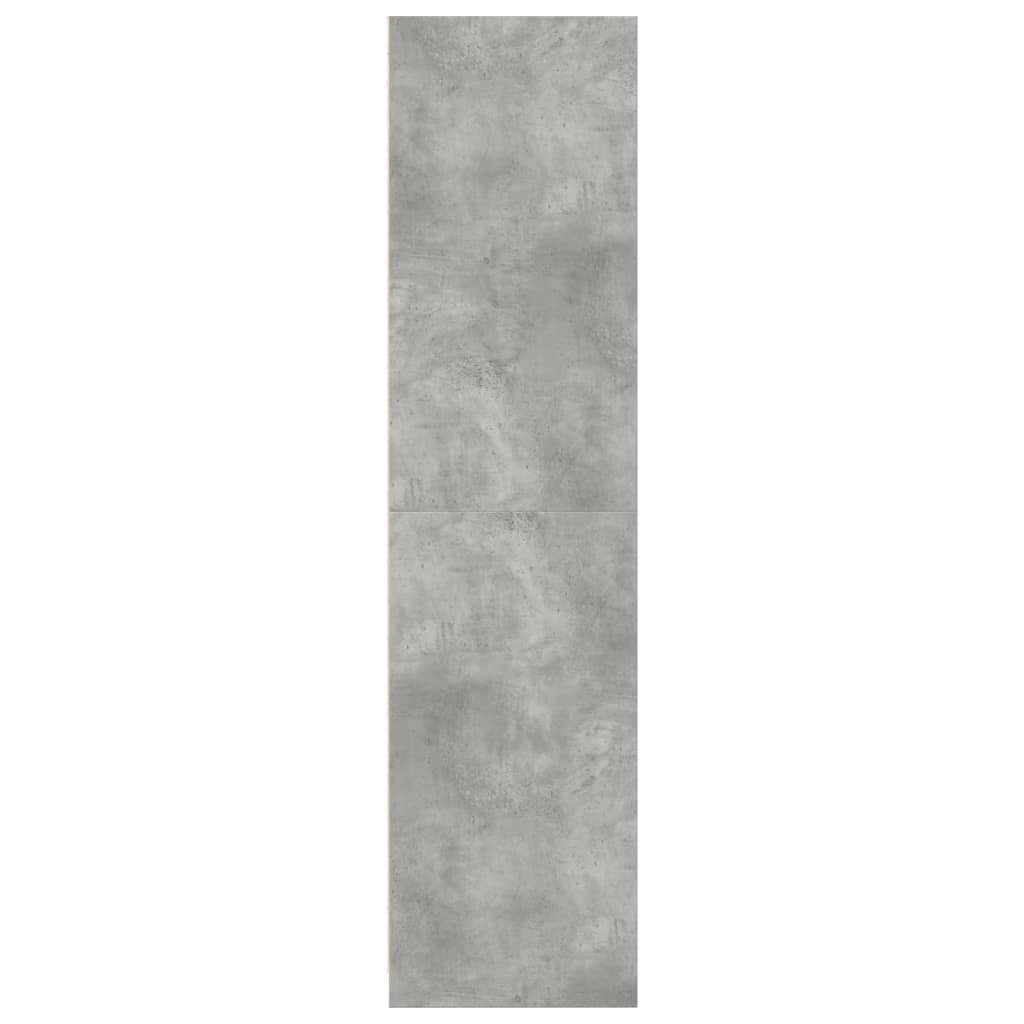vidaXL Șifonier, gri beton, 50x50x200 cm, PAL vidaXL Șifonier, gri beton, 50x50x200 cm, PAL