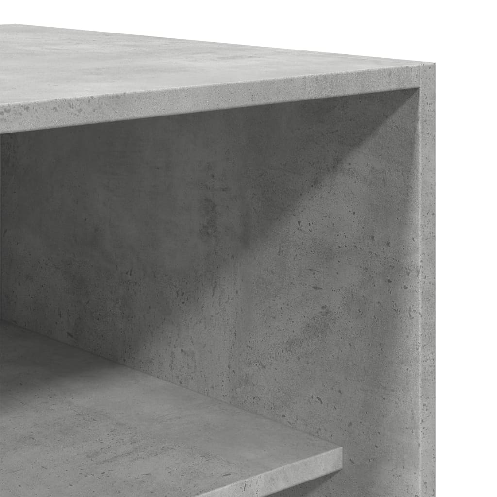 vidaXL Șifonier, gri beton, 80x50x200 cm, lemn prelucrat vidaXL Șifonier, gri beton, 80x50x200 cm, lemn prelucrat