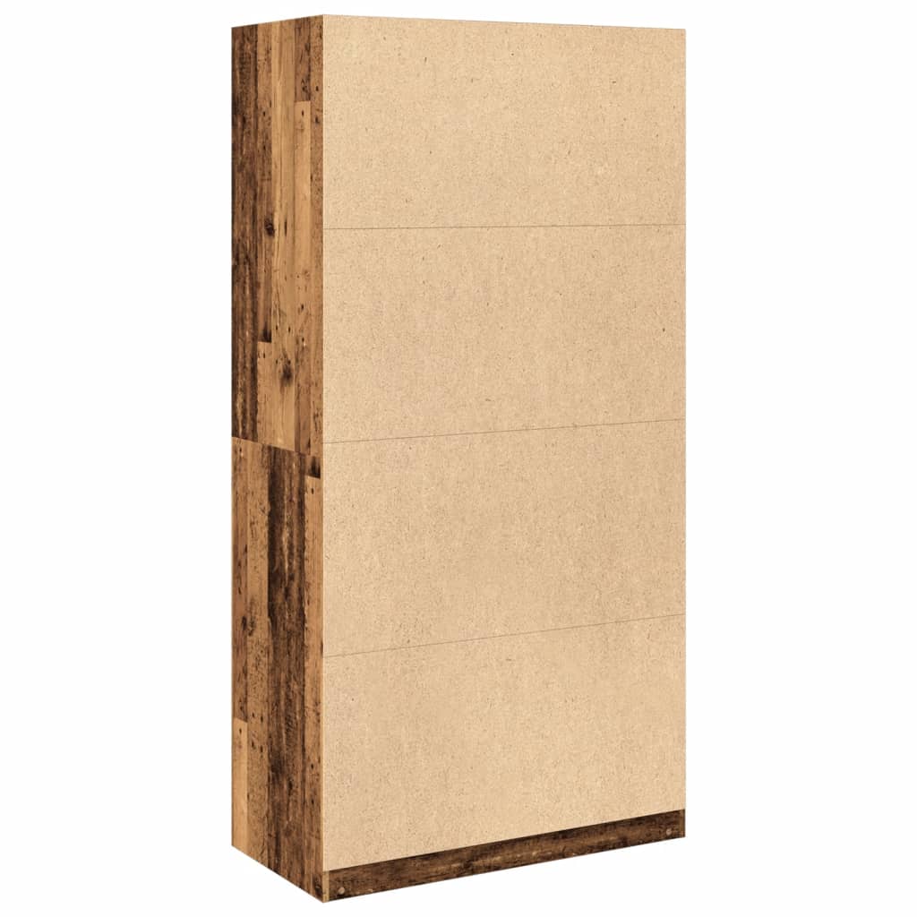 vidaXL Șifonier, lemn vechi, 100 x 50 x 200 cm, lemn prelucrat vidaXL Șifonier, lemn vechi, 100 x 50 x 200 cm, lemn prelucrat