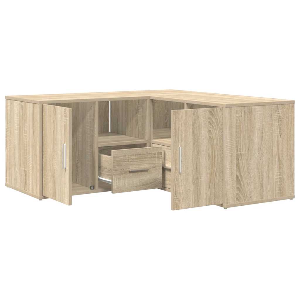 vidaXL Dulap de colț, stejar sonoma, 160x40x45 cm, lemn prelucrat