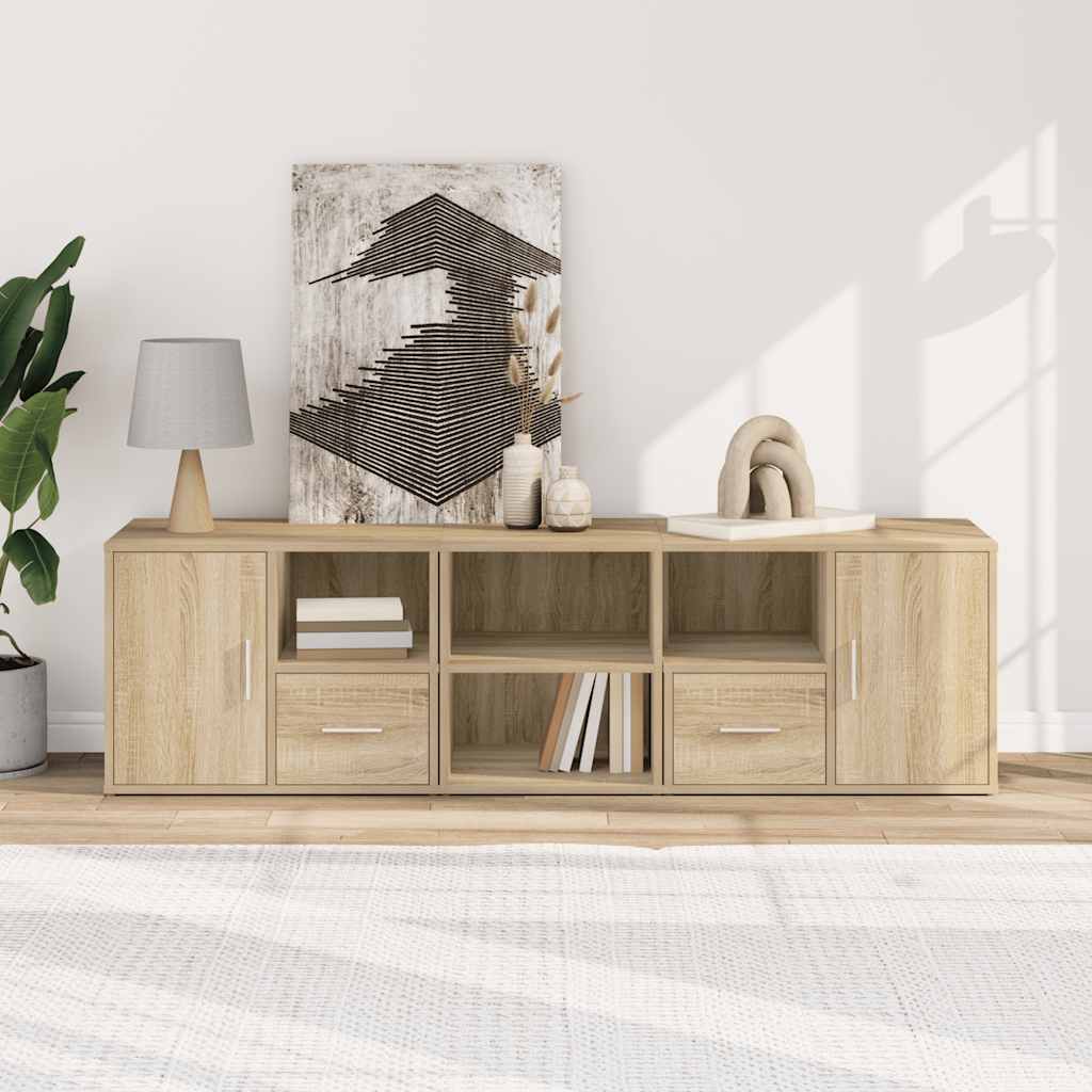 vidaXL Dulap de colț, stejar sonoma, 160x40x45 cm, lemn prelucrat