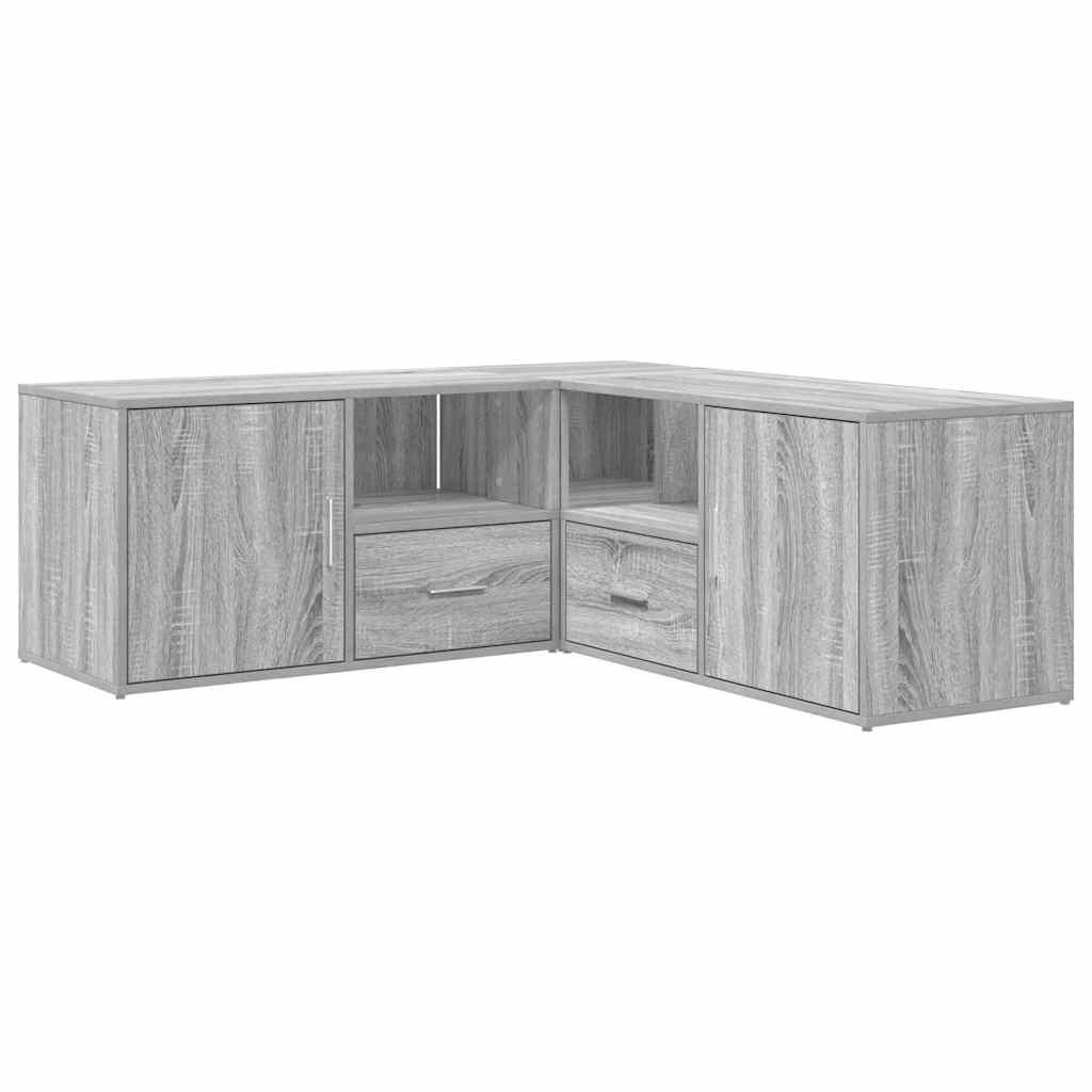 vidaXL Dulap colțar, gri sonoma, 200x40x45 cm, lemn prelucrat vidaXL Dulap colțar, gri sonoma, 200x40x45 cm, lemn prelucrat
